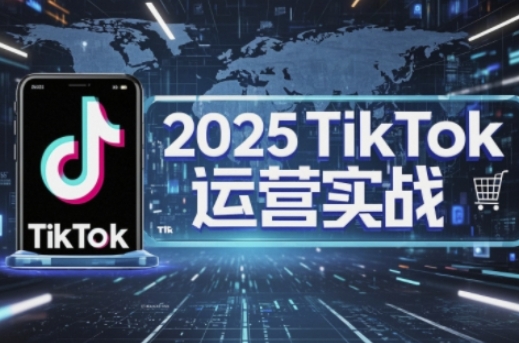 2025TikTok电商运营,掌握TikTok店铺运营核心技巧,实现低成本高转化-瑞东轻创终点站