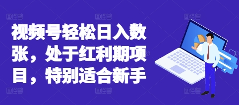 视频号轻松日入数张,处于红利期项目,特别适合新手-瑞东轻创终点站