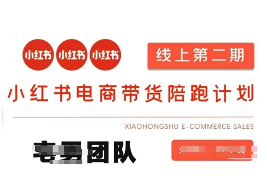 小红书电商带货课2期,月利润20个的小红书电商的有货源,无货源,虚拟产品,付费投流等整套玩法-瑞东轻创终点站